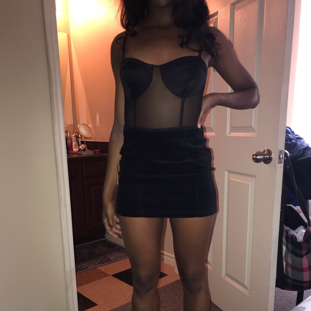 Black bodysuit